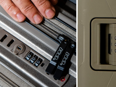 Comparaison produit : quelles différences entre une valise à fermeture à code, et une valise à fermeture à charnière ?
